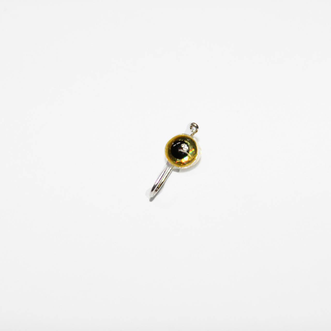 Мормышка "Hayabusa" Полусфера 3D глаз с ушком 4мм - фото 1 - id-p142561152