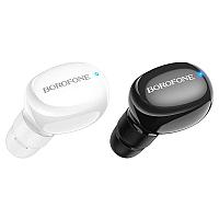 Bluetooth-гарнитура BOROFONE BC34 mini, цвет: черный,белый