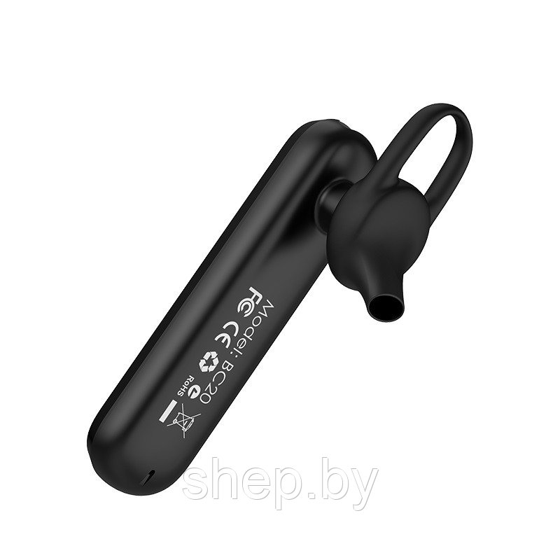Bluetooth-гарнитура BOROFONE BC20 цвет:черный,белый - фото 4 - id-p172250052