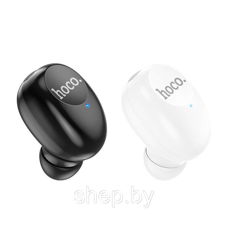 Bluetooth-гарнитура Hoco E64 mini цвет: белый,черный - фото 1 - id-p184692229