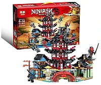 Конструктор Ninja Ниндзя "Храм Ниндзя", 810 деталей, аналог Лего