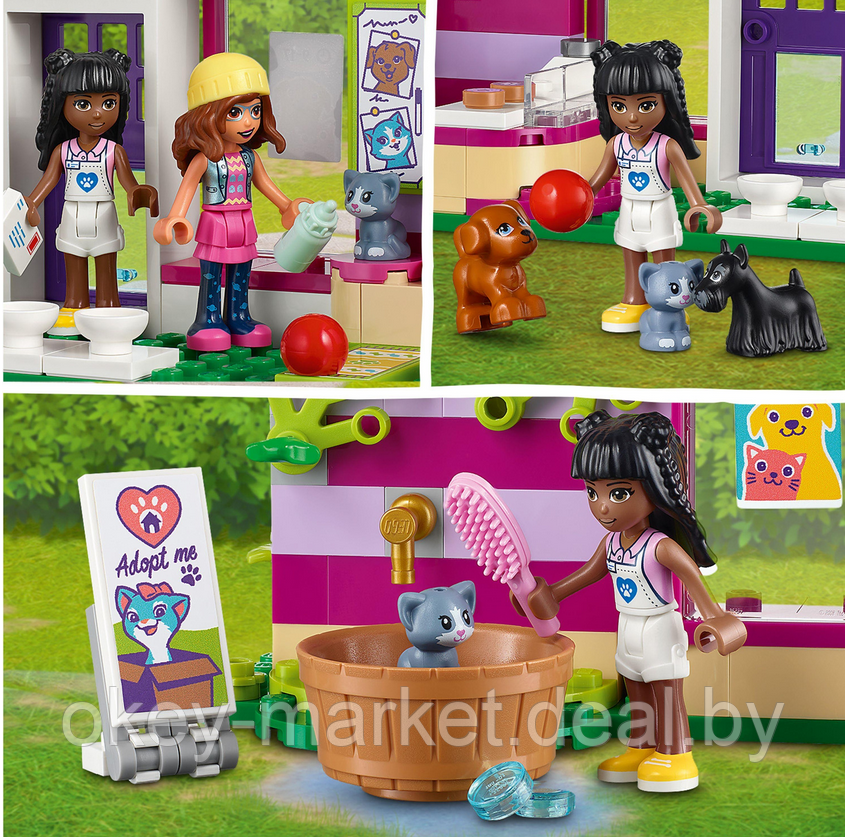 Конструктор LEGO Friends Кафе-приют для животных 41699 - фото 8 - id-p192865792