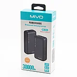 Внешний аккумулятор 30000mAh MIVO MB-308Q / 22.5W / PD3.0+QC3.0 / 2хUSB / Micro USB+Type-C / LED, фото 4