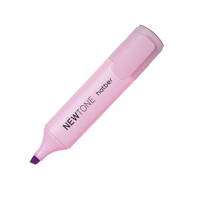 Текстовыделитель Hatber NEWtone Pastel клиновидный сиреневый