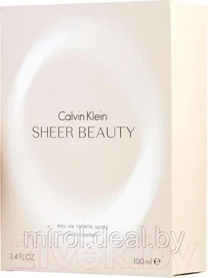 Туалетная вода Calvin Klein Sheer Beauty - фото 2 - id-p192873821