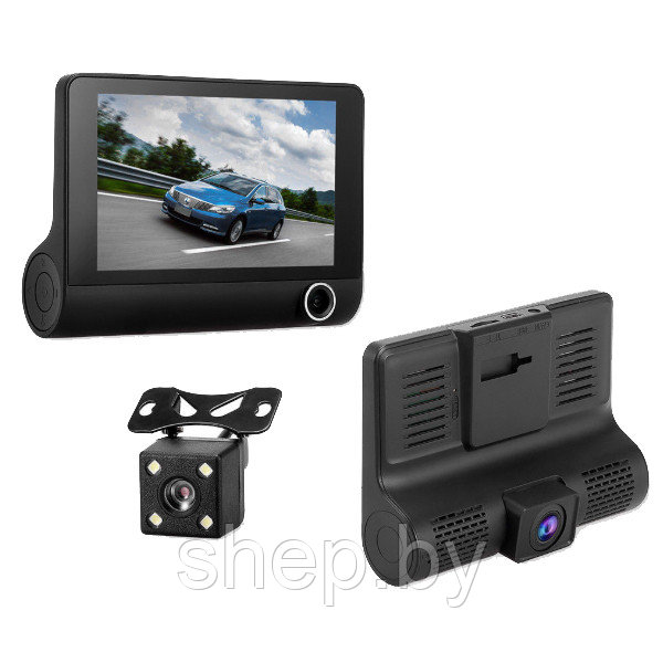 Видеорегистратор c 3-я камерами Longlife (Profit)Full HD Vehicle BlackBox DVR - фото 3 - id-p192880930