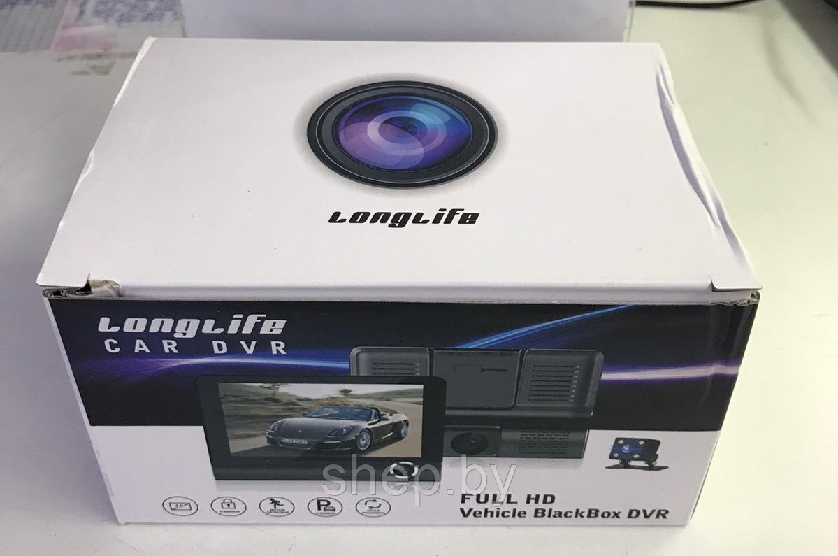 Видеорегистратор c 3-я камерами Longlife (Profit)Full HD Vehicle BlackBox DVR - фото 5 - id-p192880930