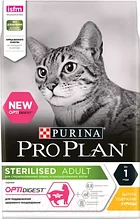 Корм для кошек Pro Plan Adult Sterilised с курицей