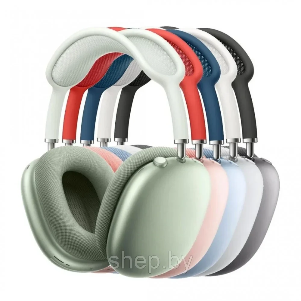 Беспроводные наушники Stereo Headphone P9 аналог  AirPods Max цвет: черный,белый,красный, зеленый,синий