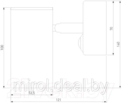 Спот Евросвет Rutero GU10 SW / MRL 1003 - фото 5 - id-p192880191