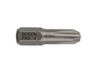 Насадка (бита) крестообразная PH3 25 мм BOSCH Extra Hart ( посадочн. шестигранник 1/4 ")