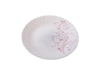 Тарелка десертная стеклокерамическая, 190 мм, круглая, серия Пурпурное сияние, DIVA LA OPALA (Collection