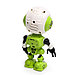 Робот «Смартбот», реагирует на прикосновение, световые и звуковые эффекты, цвета зелёный, фото 4