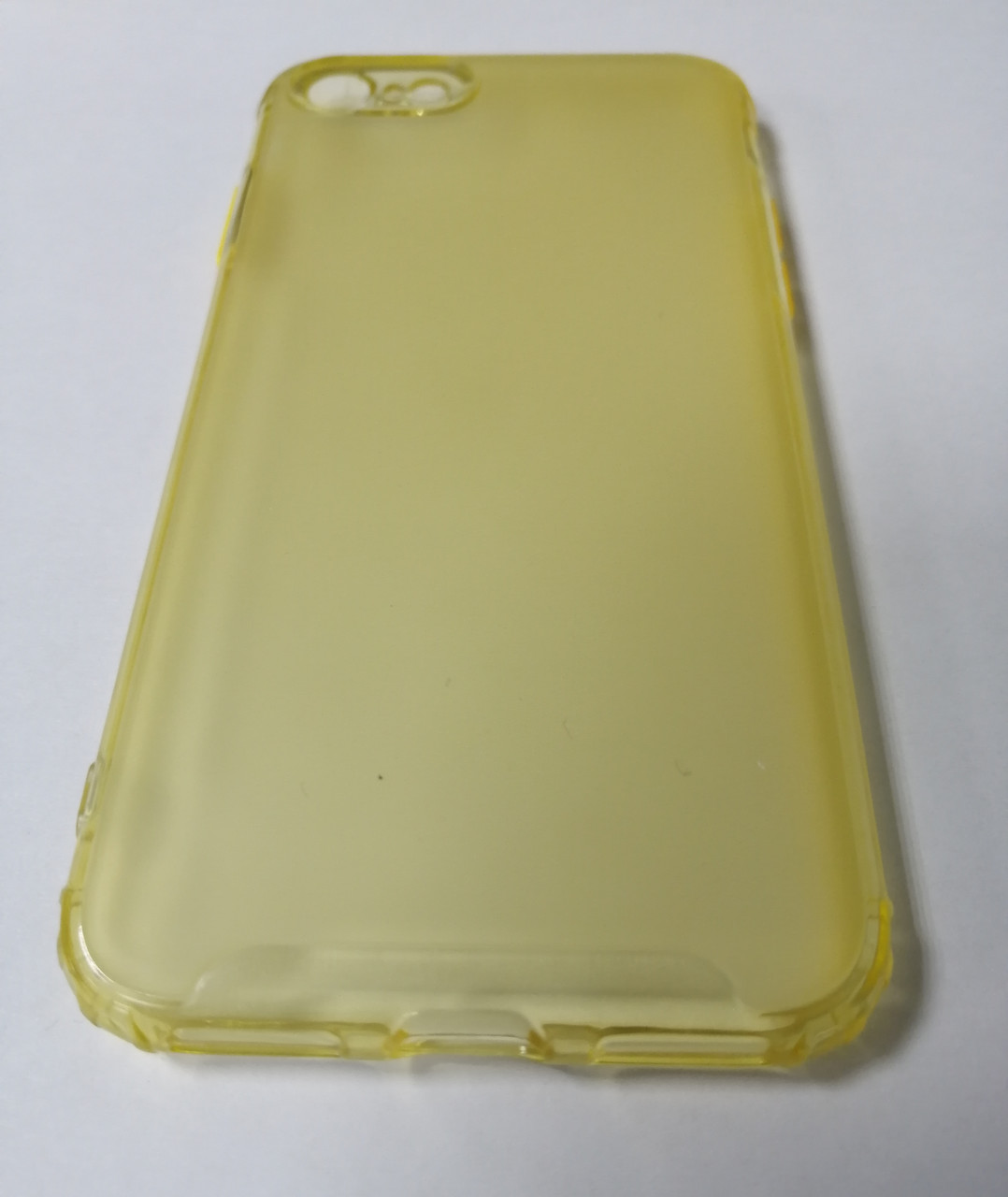 Чехол-накладка JET для Apple Iphone 7 / 8 / Se 2020 (силикон) золотой с защитой камеры - фото 2 - id-p192510757