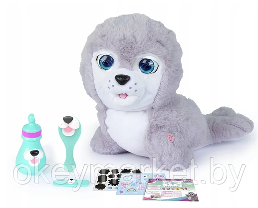 Интерактивная игрушка Imc Toys 93164 Club Petz Тюлень Silver, фото 2