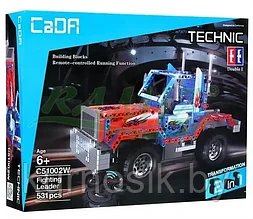 Конструктор C51002W CADA Technic Грузовик Оптимус Прайм на радиоуправлении, 531 деталь