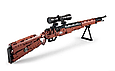 Конструктор C61010W CADA Снайперская винтовка Mauser 98k, 653 детали, фото 2