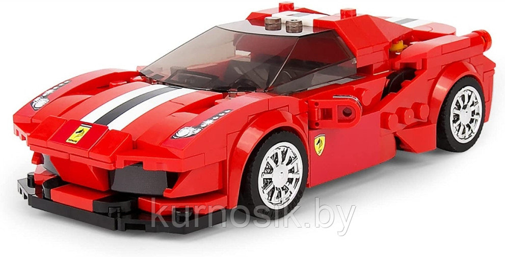 Конструктор 27006 Mould King Автомобиль Ferrari 488 GTB, 329 деталий - фото 2 - id-p192897686