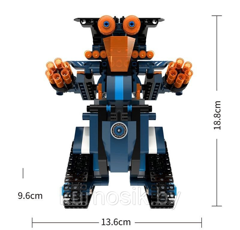 Конструктор13002 Mould King Робот Воин на радиоуправлении, 347 деталь - фото 5 - id-p192900773