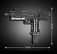 Конструктор 14012 Mould King Пистолет-пулемет Ingram MAC-10, 478 деталь, фото 2