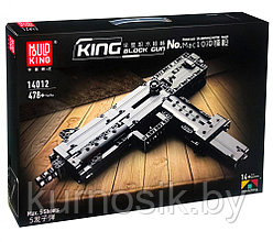 Конструктор 14012 Mould King Пистолет-пулемет Ingram MAC-10, 478 деталь