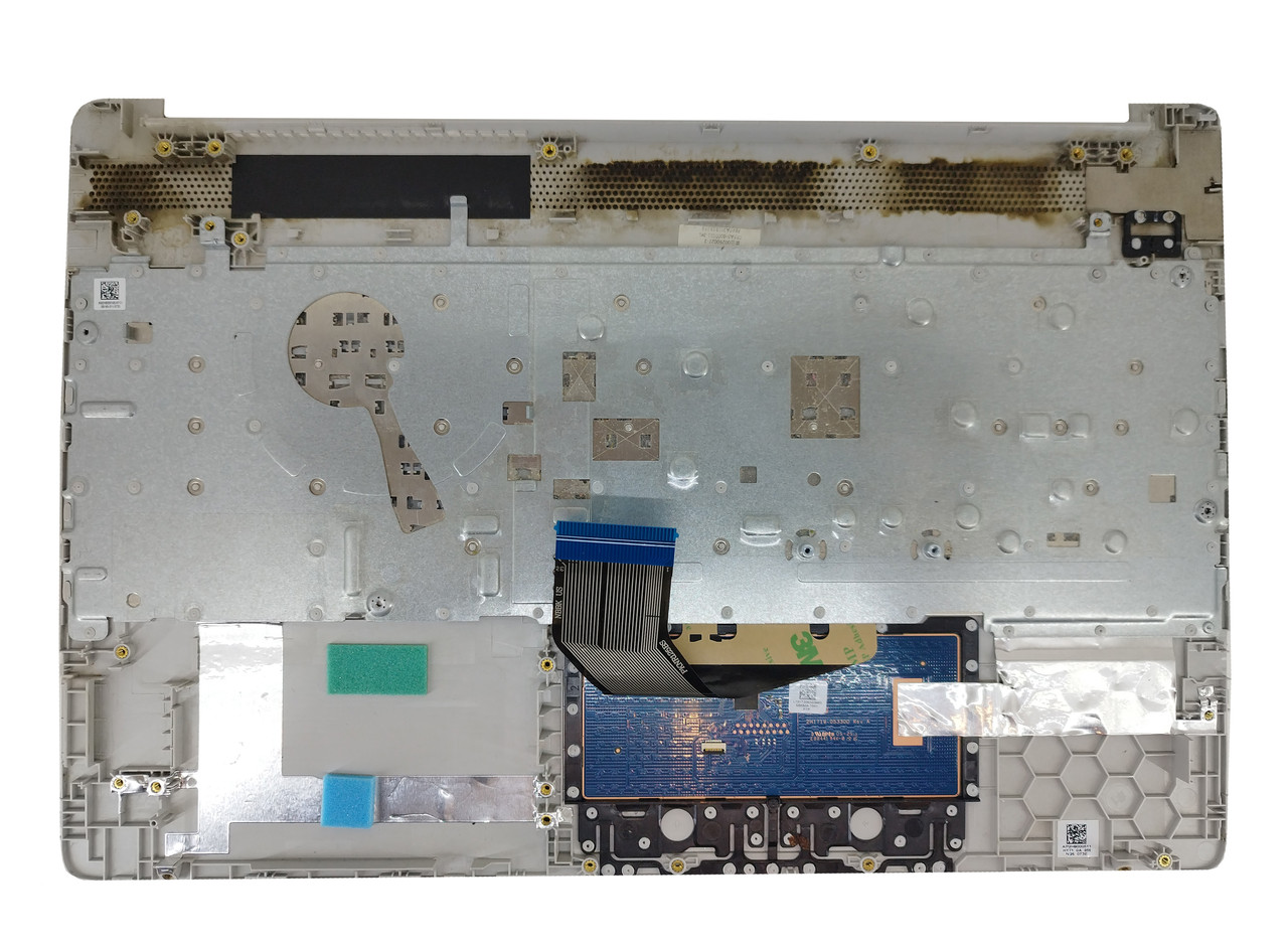 Верхняя часть корпуса (Palmrest) HP 250 G8, 15-DW с клавиатурой, с тачпадом, серебристая, RU - фото 2 - id-p192904768