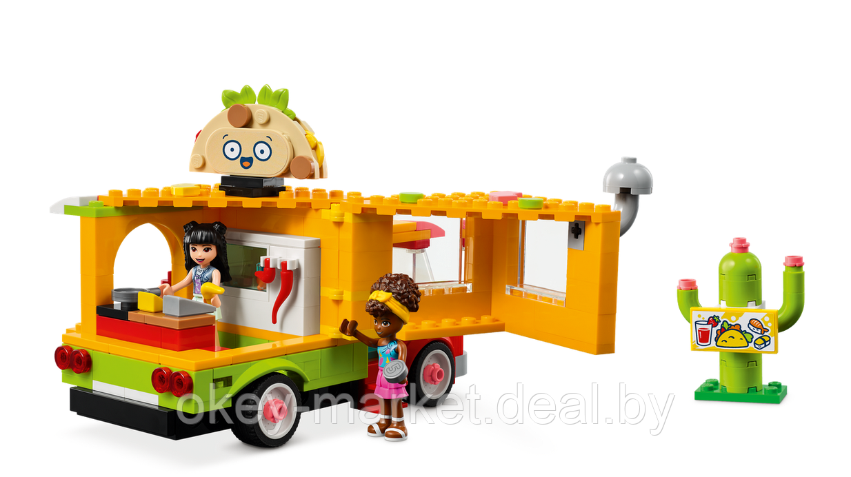Конструктор LEGO Friends Рынок уличной еды 41701 - фото 5 - id-p192904830