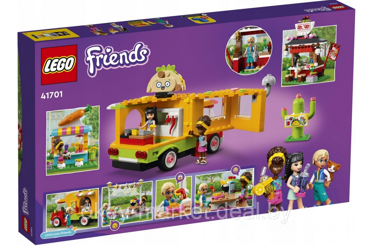 Конструктор LEGO Friends Рынок уличной еды 41701 - фото 2 - id-p192904830