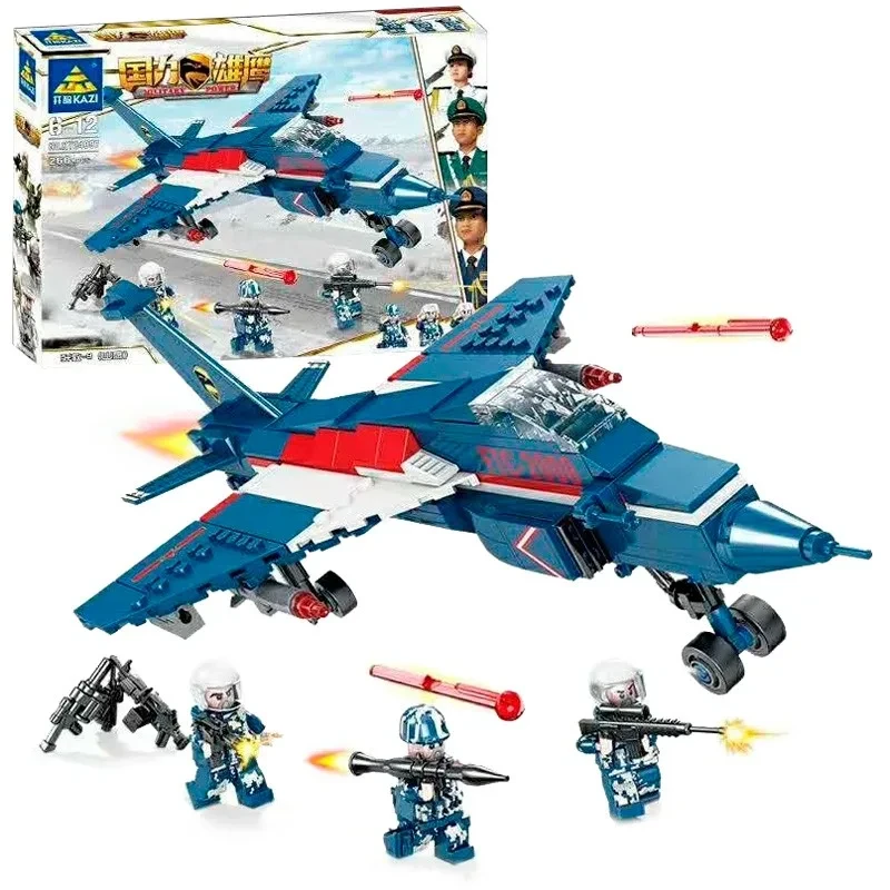 Конструктор Kazi Military Power KY84097 "Китайский истребитель JJ-9"