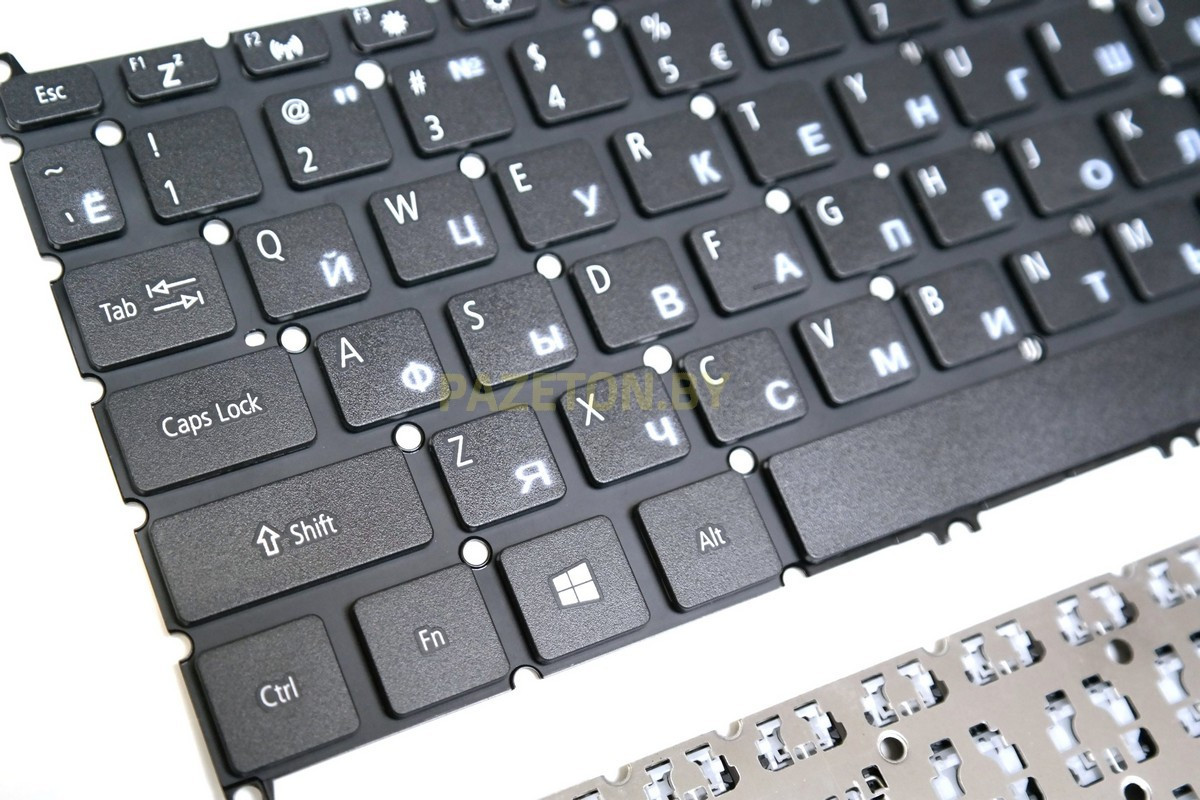 Клавиатура для ноутбука Acer Aspire A615-51 N17P4 черная - фото 2 - id-p135119330