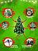 Новогодняя искусственная елка с шишками и снегом 150 см литая пушистая ель заснеженная с подсветкой, фото 10