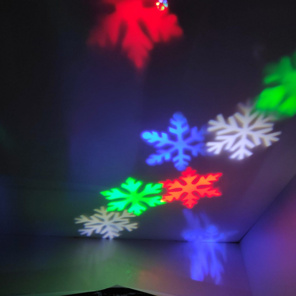 Уличный голографический лазерный проектор Christmas led projector light с эффектом цветомузыки, 10 слайдов - фото 6 - id-p179625603