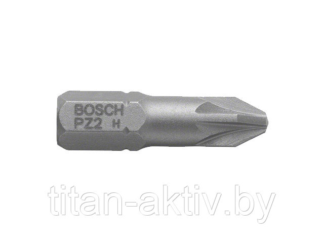 Насадка (бита) крестообразная PZ3 25 мм BOSCH Extra Hart ( посадочн. шестигранник 1/4 "") - фото 1 - id-p191284477