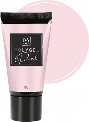 Полигель IVA Polygel Pink 15g