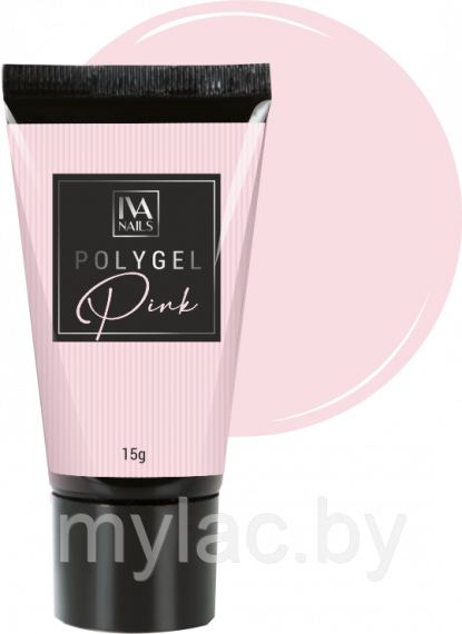 IVA Polygel Pink 15g - фото 1 - id-p192926598