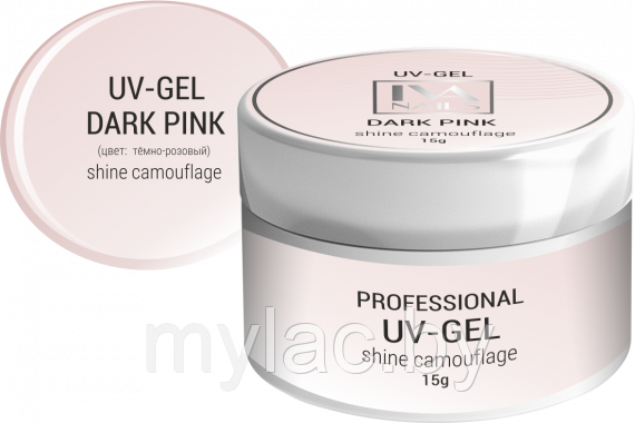 IVA Моделирующий гель DARK PINK 15g