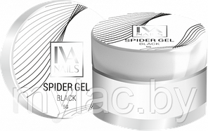 IVA Гель-краска Spider Gel Black Паутинка