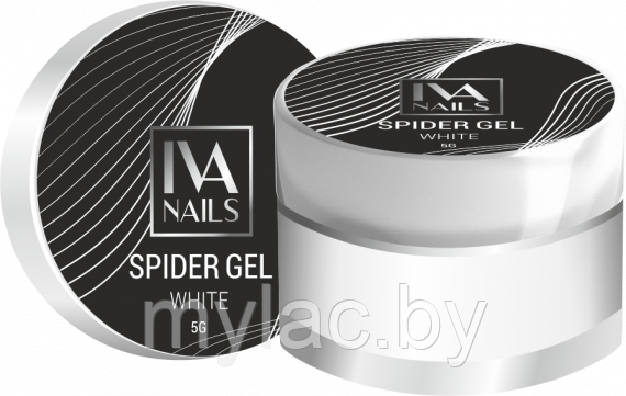 IVA Гель-краска Spider Gel White Паутинка