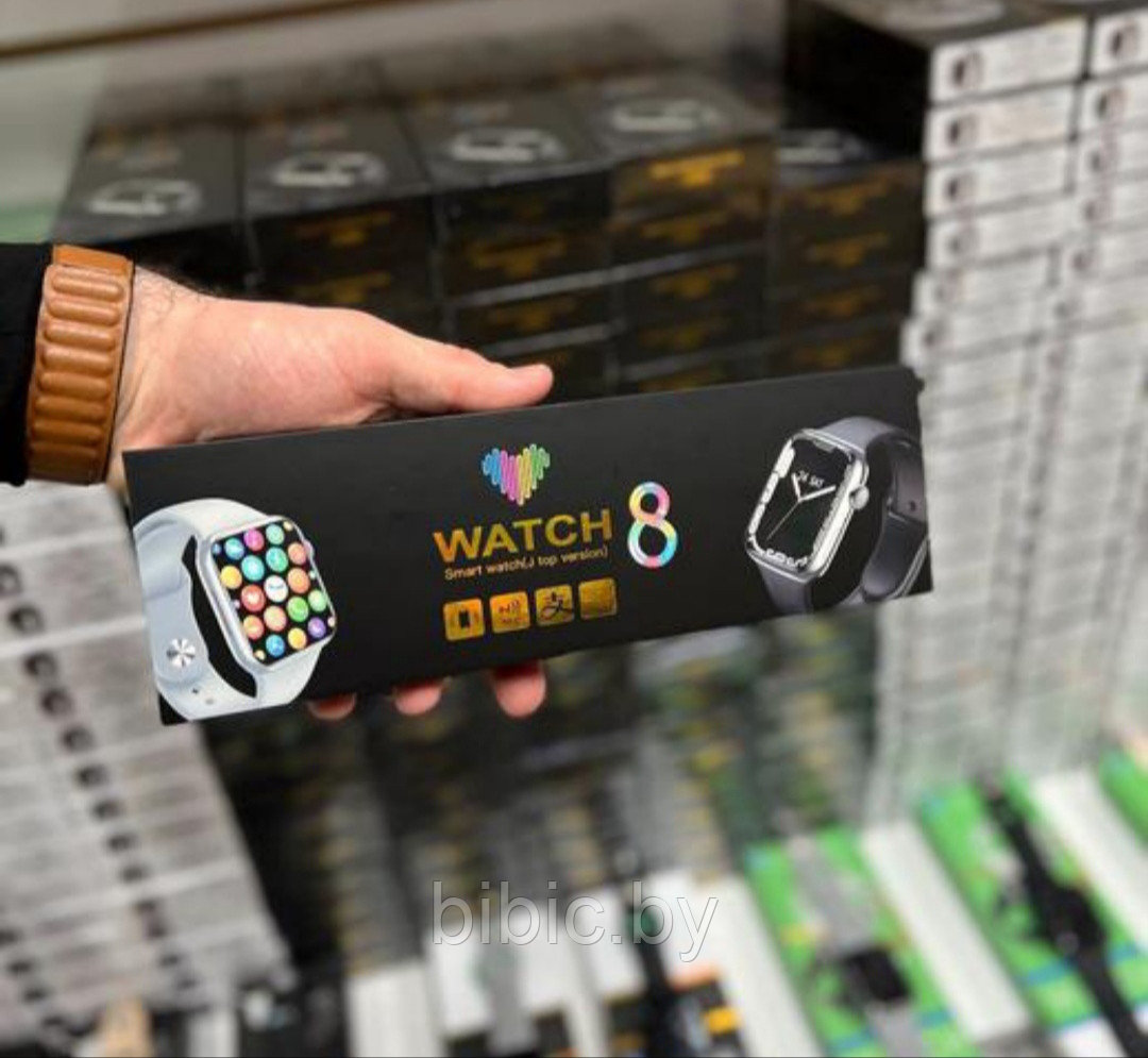 Часы Apple Watch 8 (копия) 45 мм безрамочный экран