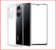 Чехол-накладка + защитное стекло для Huawei Honor X7
