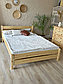 Двуспальная  кровать "Бора" 120х200 (лак), фото 3