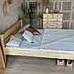 Двуспальная  кровать "Бора" 120х200 (лак), фото 8