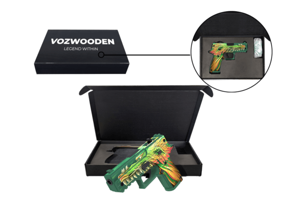 Деревянный пистолет VozWooden Active Р250 / P350 Лесной Дух (Стандофф 2 резинкострел) - фото 2 - id-p192980165