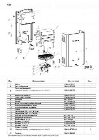 Газовая колонка Нева 4610 - фото 3 - id-p192980207