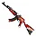 Деревянный автомат VozWooden Active АК-47 / AKR 2 Года Красный/ 2 Years Red (Стандофф 2 резинкострел), фото 2