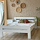 Двуспальная кровать "Бодо" 120х200(белый воск), фото 2