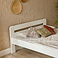 Двуспальная кровать "Бодо" 120х200(белый воск), фото 5