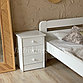 Двуспальная кровать "Бодо" 120х200(белый воск), фото 3