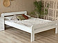 Двуспальная кровать "Бодо" 120х200(белый воск), фото 4