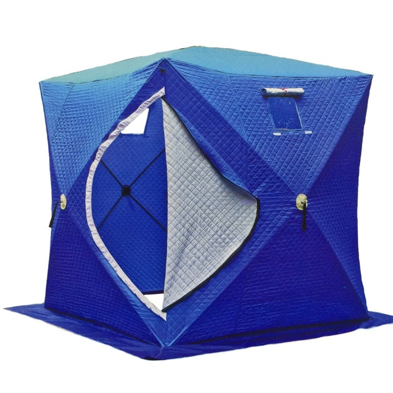 Зимняя палатка куб утеплённая для рыбалки  220*220*230 см , арт. 2202